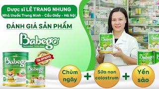 Dược sĩ nhà thuốc Trung Ninh - Cầu Giấy, Hà Nội đáng giá sữa thảo dược chùm ngây Babego