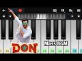 Don Mass BGM Sivakarthikeyan Anirudh Walkband