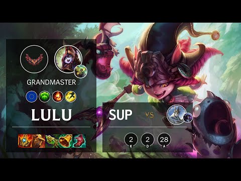 Lulu Support vs Galio - EUW Grandmaster Patch 12.2