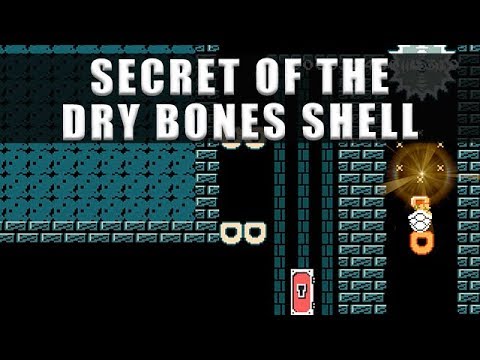 Super Mario Maker 2 Secret of the Dry Bones Shell
