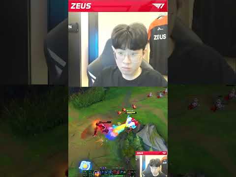 ORNN SOLO KILL AATROX | T1 ZEUS CARRY TOP LANE | WHAT WAS THAT #shorts