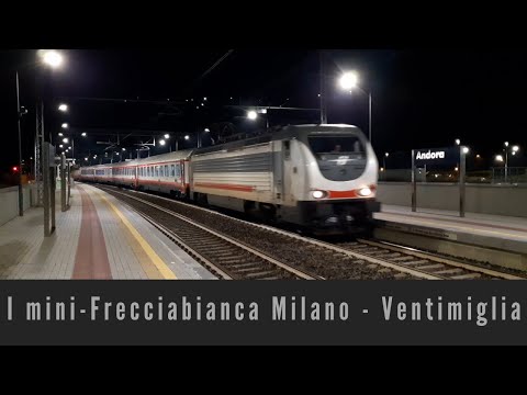 Il mini-Frecciabianca tra Milano e Ventimiglia con E.402B