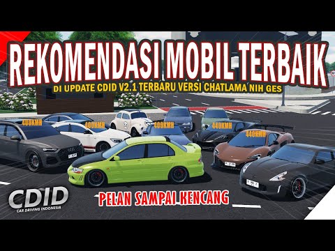 LATEST CAR RECOMMENDATIONS UPDATE V2.1 FROM NO GP TO GP, OLD CHAT VERSION | CDID UPDATE ROBLOX V2.1