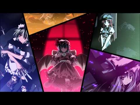 EoSD Title Screen: Scarlet Beyond a Crimson Dream