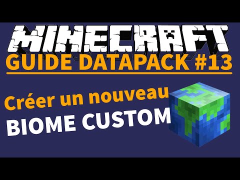 Vindi - 🔍 Create Custom Biomes - Datapack Guide #13 - Minecraft 1.17 FR