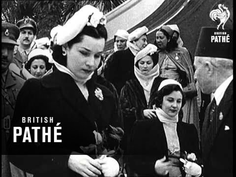 King Farouk Opens Cairo Fair (1949)