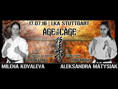 Milena Kovaleva vs. Alexandra Matysiak | AGE OF CAGE 8 | [MMA Event Stuttgart]