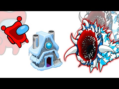 Mini Crewmate TeenTeeth Kills Creepy WUBBOX | My Singing Monsters | Among Us Vs TeenTeeth