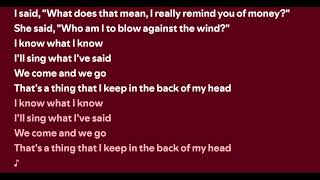Paul Simon I Know What I Know Lyrics