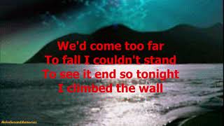 Tonight I Climbed The Wall by Alan Jackson - 1993 (with lyrics)