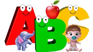 Alphabet song | abc kids song | a for apple | abc phonics song for toddlers