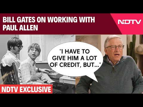 Bill Gates On Working With Paul Allen: "I Have To Give Him A Lot Of Credit, But..."