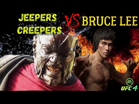 Bruce Lee vs. Jeepers Creepers - EA sports UFC 4 - CPU vs CPU