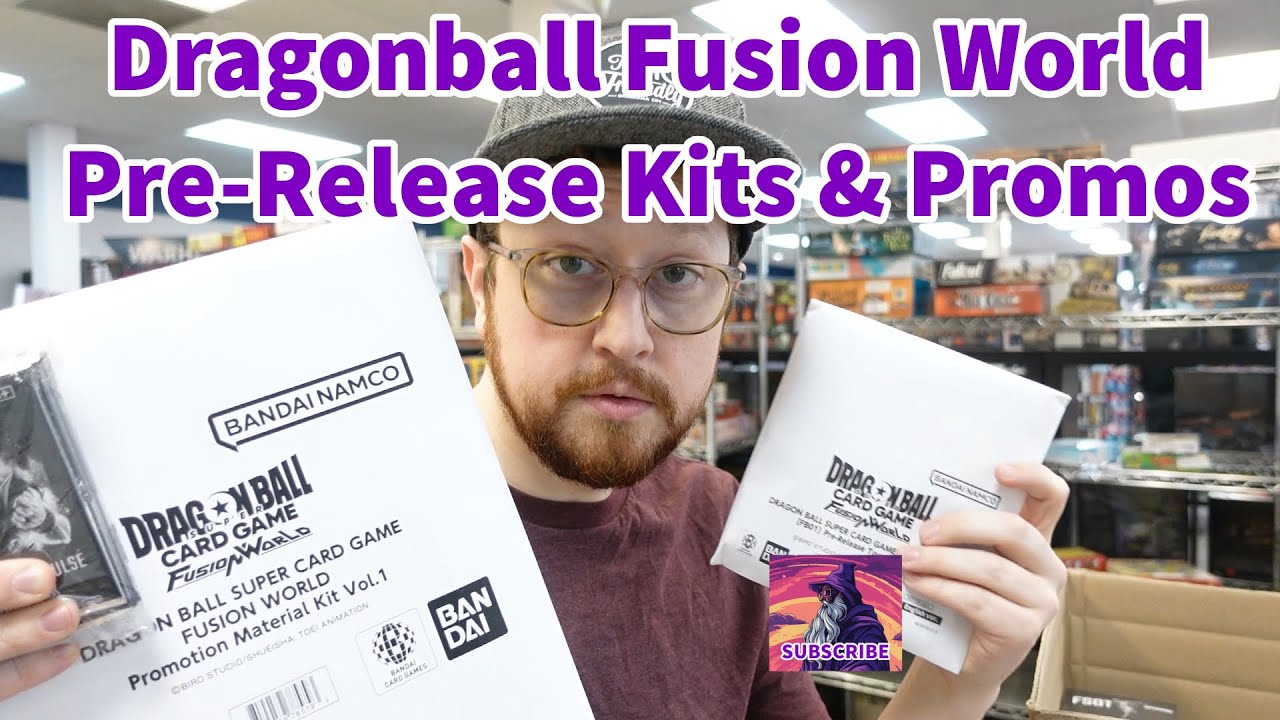 Dragonball Super Fusion Order With Pre Release Kits all Opened!