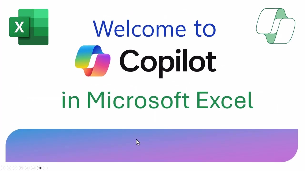 Welcome to Copilot in Excel - Virtual IT Webinar