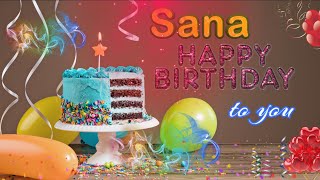 Happy Birthday Sana  Sana Happy Birthday Cake  San