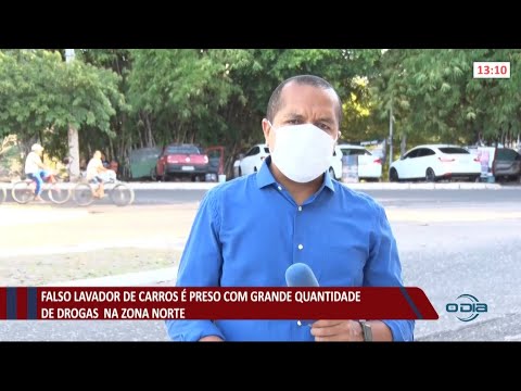 Falso lavador de carro é preso com grande quantidade de drogas na zona norte de Teresina 13 07 2021