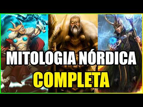 MITOLOGIA NÓRDICA em ORDEM CRONOLÓGICA | HISTÓRIA COMPLETA