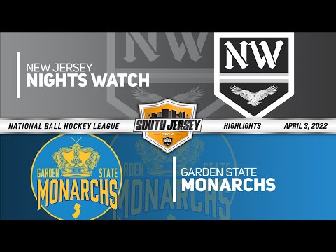 NBHL South Jersey Tier 2:  New Jersey Nightswatch vs. Garden State Monarchs Highlights (4/3/22)