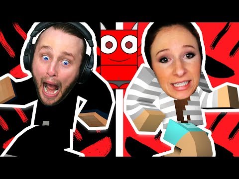 WE ARE SO SCARED! in Minecraft Horror Map
