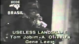 Ella Fitzgerald Sings Jobim's "Useless Landscape" in 1971 in Sao Paulo