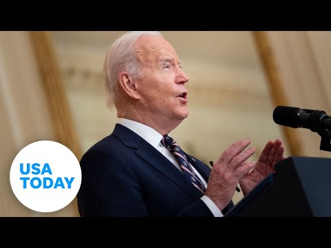 President Biden delivers remarks on situation in Ukraine  | USA Today
