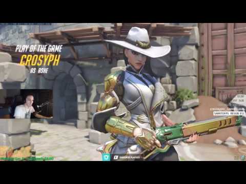 Overwatch Ashe God Crosyph Showing His Sick Aim Skills With 57 Elims