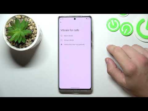 Motorola Edge 30 Ultra - How To Enable & Disable Vibrations For Calls