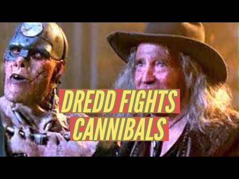 Judge Dredd Fights A Family Of Cannibals