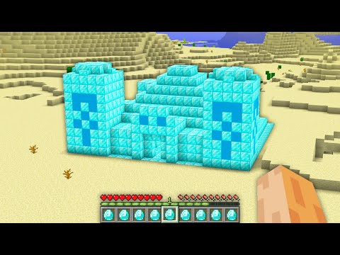 I found DIAMOND TEMPLE in Desert !!! Secret New Generation in My Minecraft World !!!