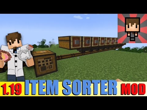 1.19 Minecraft Item Sorter - Tom's Simple Storage Mod - Forge & Fabric