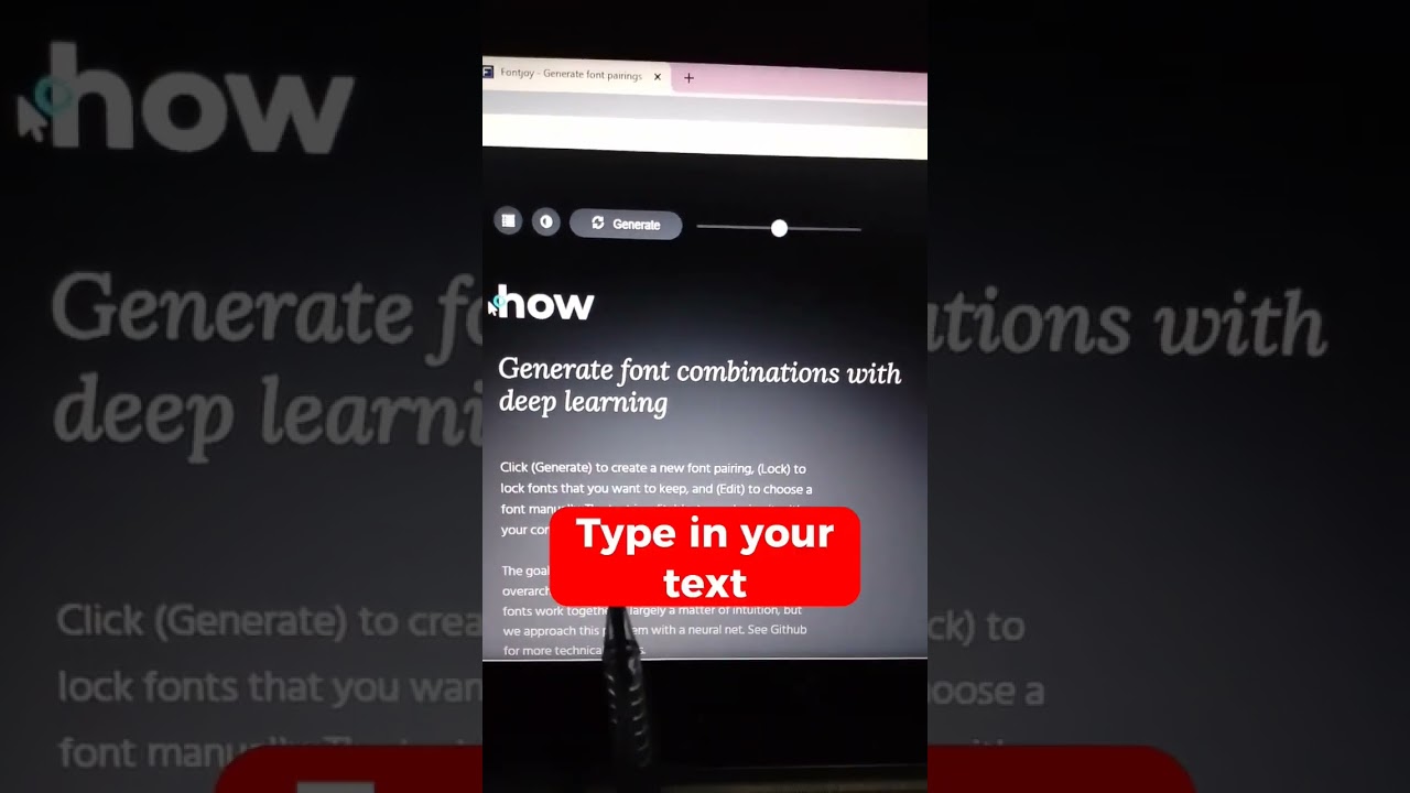Find the right font paring for your design #fonts #font #design #designer #fontjoy