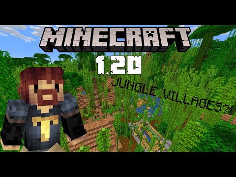 Throlash - Minecraft 1.20 Bamboo Jungle Villages!