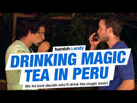 Drinking Magic Tea In Peru