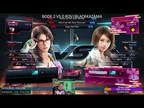 BODE  VS  BLACKKAZAMA | Tekken 7