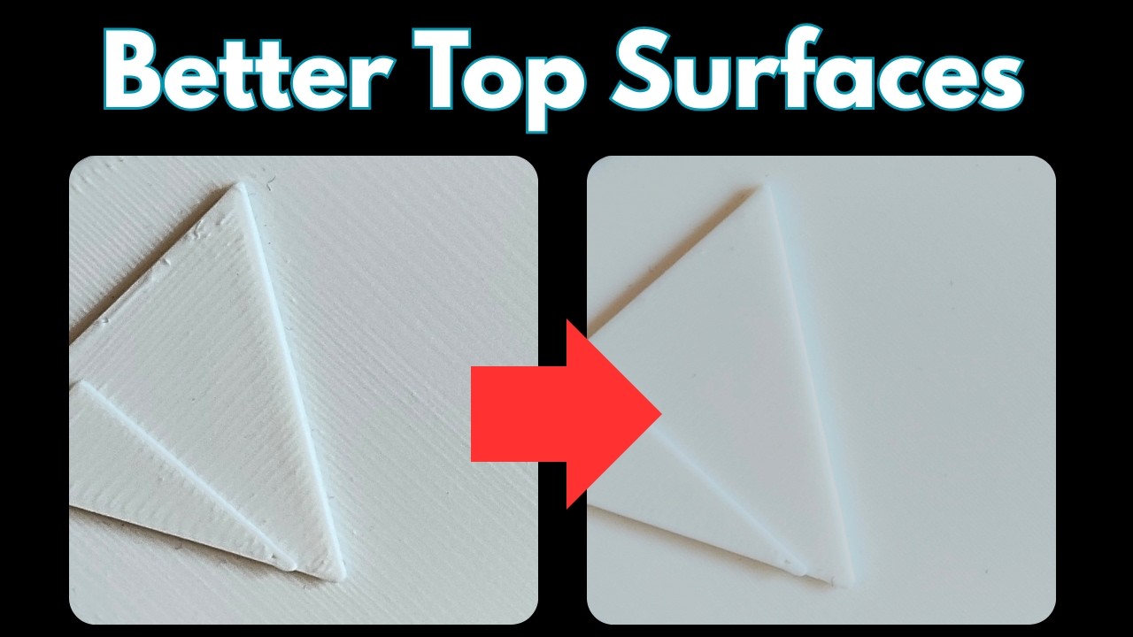 Get rid of top surface layer lines in your 3D prints (no ironing)