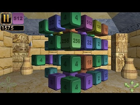 2048 3D Logic Puzzle Game Video