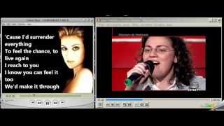 SUOR CRISTINA I SURRENDER WITHOUT CELINE DION