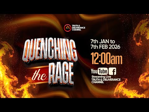 QUENCHING THE RAGE 2026 DAY 16. | 12 MIDNIGHT MFM VIGIL & INTERCESSORY PRAYERS