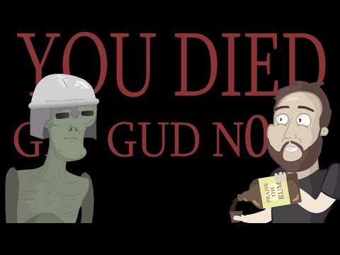 Lucky To Be Alive: Drunk Dark Souls - Funhaus Animated