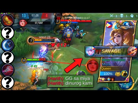 YOU CAN KILL ALL YOUR ENEMIES ALONE WITH THIS BEST BUILD! | Top 1 Global Miya