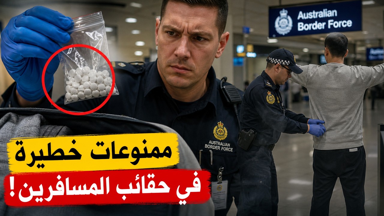 وثائقي امن المطارات | أخفوا الممنوعات داخل أجسادهم… لكن فحص الحدود كشف كل شي?