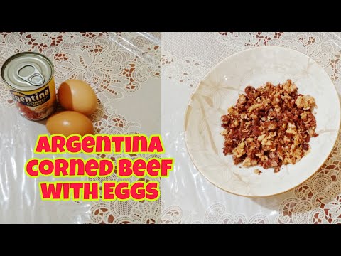 ARGENTINA CORNED BEEF WITH EGGS