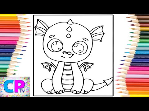 Cute Dragon Coloring Pages/Drawing a Dragon/Elektronomia & RUD - Memory [NCS Release]