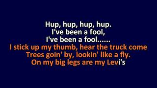 Waylon Jennings - I&#39;ve Been a Long Time Leaving Karaoke