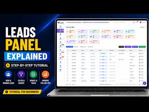 91Leads CRM Leads Panel Explained | Complete Step-by-Step Tutorial