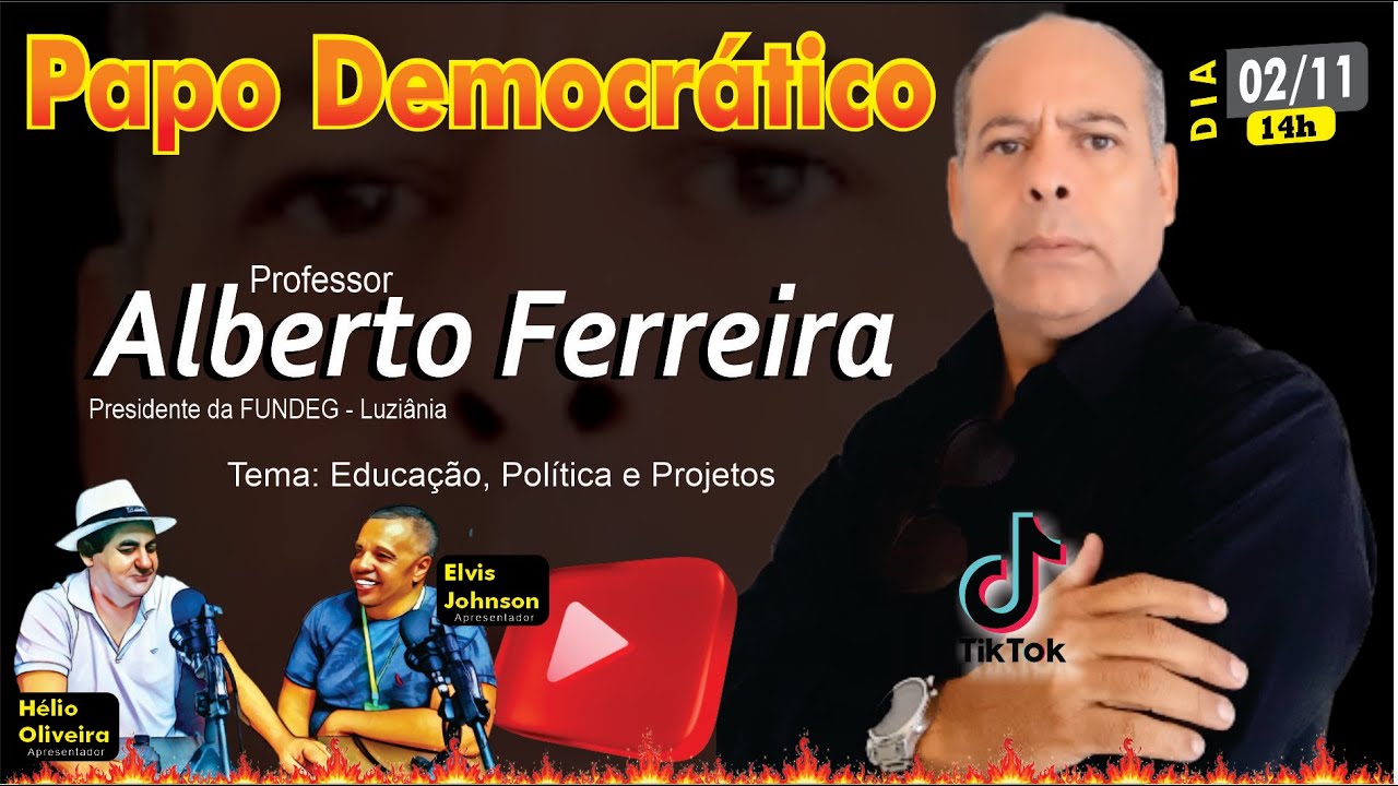 Papo Democrático com Professor Albert Ferreira