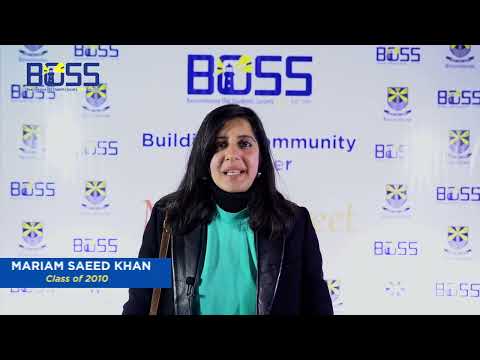 BOSS Meet and Greet Liberty Campus, Lahore - Ms. Mariam Saeed Khan