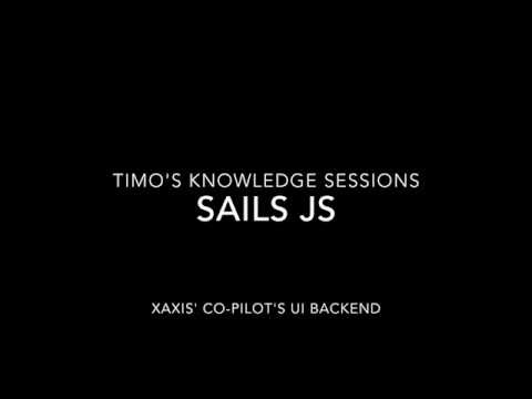 Setting up a back end API with Sails JS in 10 minutes!