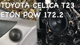 Lautsprecher einbauen im Auto (Eton POW 172.2) | Toyota Celica Soundsystem Part 1 [4K]